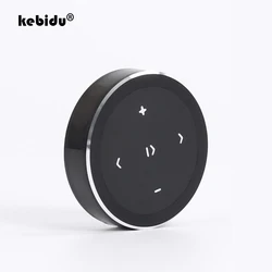 Wireless Bluetooth Remote Control Car Kit Media Button Car Motorcycle Steering Wheel Music Player Controller for iOS/Android