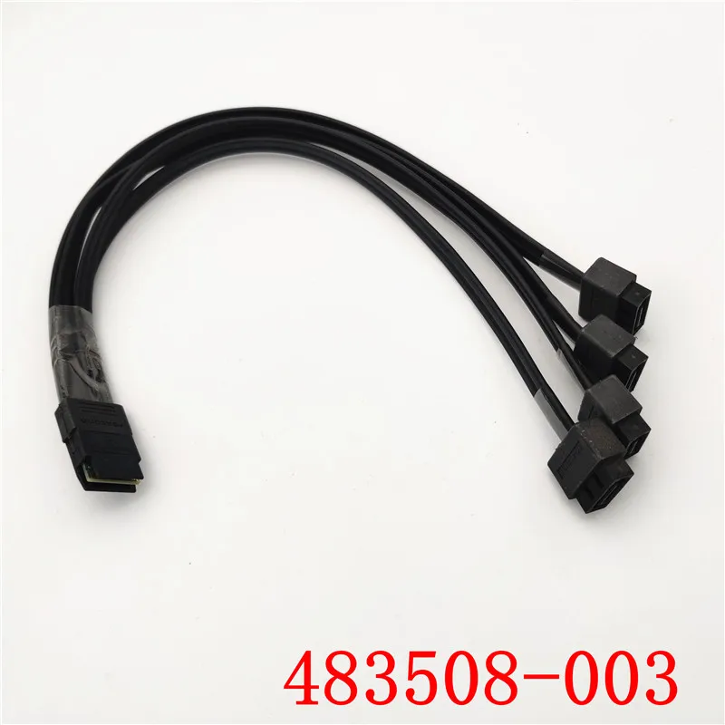 5pcs  Z640 z840 Z620 Z820 483508-003 SFF-8087 SFF 8087 MiniSAS Mini SAS 1-4 to 4x SATA Female 6Gb/s RAID Cable 33cm