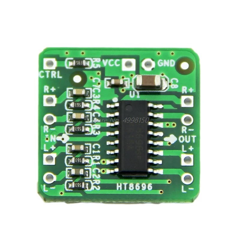 HT8696 Differential Amplifier Board 2x10W Digital Class D Audio Power Amplifier Dropship