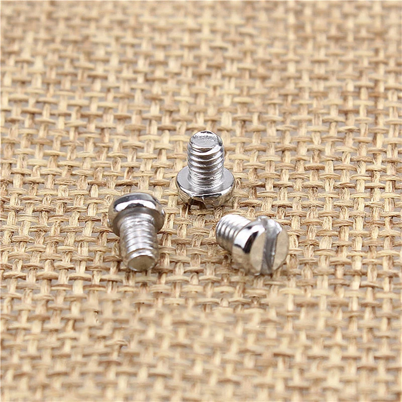 10PCS Flat Needle Plate Screws Presser Foot Nails Dental Screw Needle Mounting Screws DIY Sewing Machine Accessories