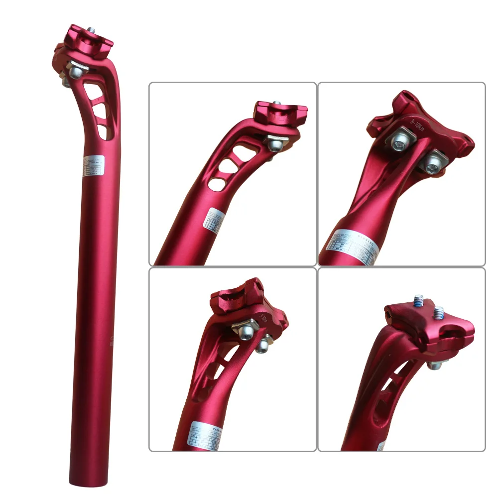 classic retro 27.2*350mm fixed gear Bike seatpost 30.9 MTB Road Track Bicycle setback seat post alloy Breaking wind seat tube