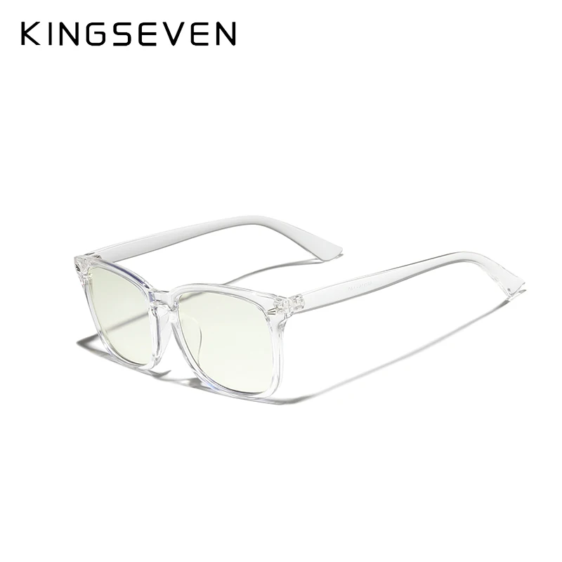 

KINGSEVEN 3 Упак. Синий светильник, блокирующие очки, модные квадратные очки ботаника, петли, анти-синий луч, компьютерные игровые очки для женщин/мужчин
