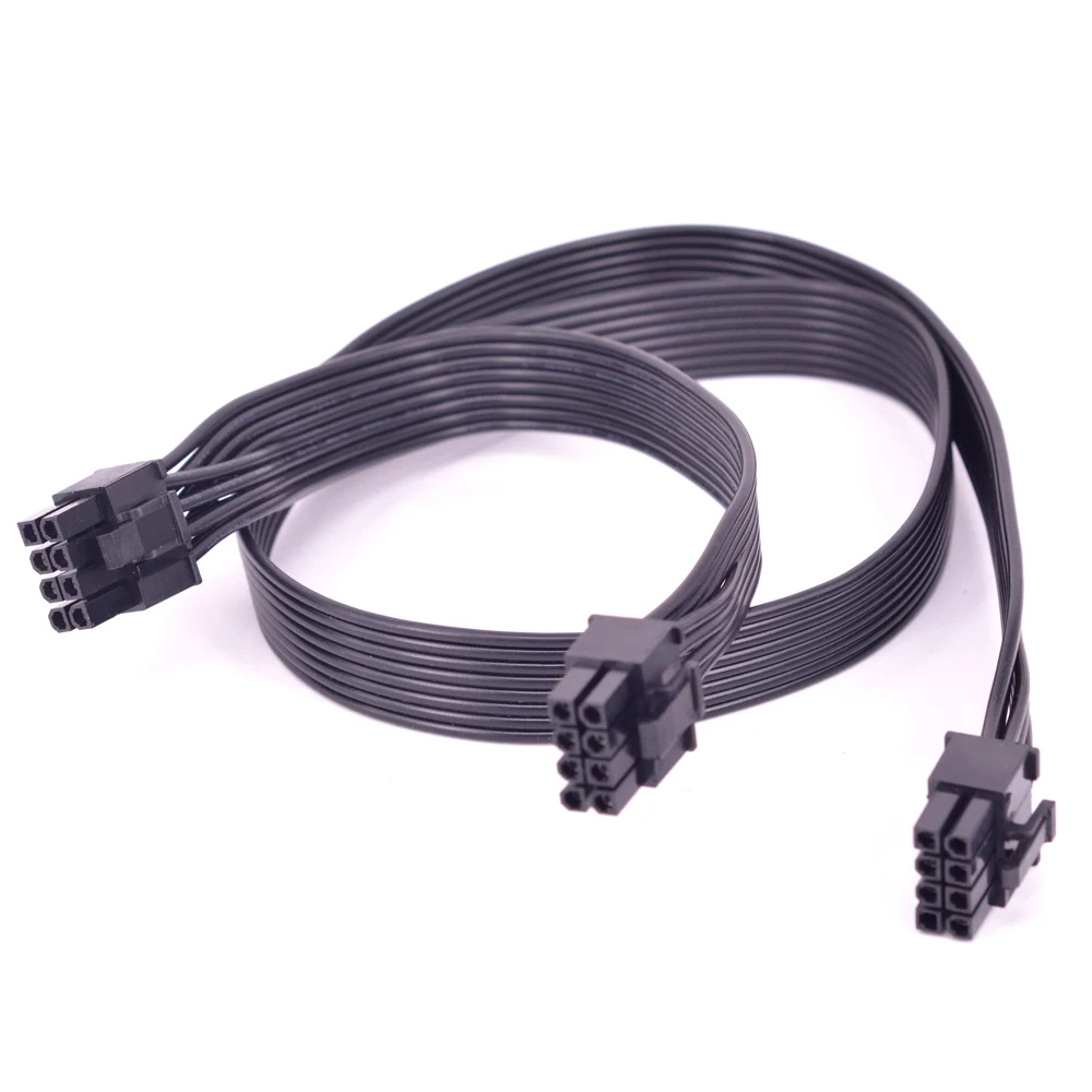 PCI-e 8Pin 1 to 2 Port 6+2pin Spliter Power Supply Cable Dual PCIe 8 Pin 6Pin for Corsair CX850M CX750M CX600M CX500M CX430M