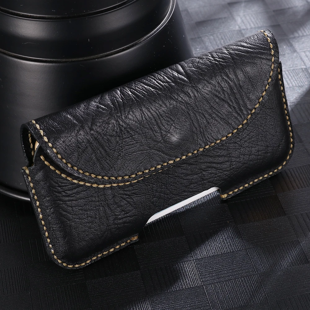 for Geecoo G1 3G Genuine Leather For Geecoo Power Monster Case Belt Clip Pouch Cover Waist Bag Phone cover for Geecoo Mini 2 3