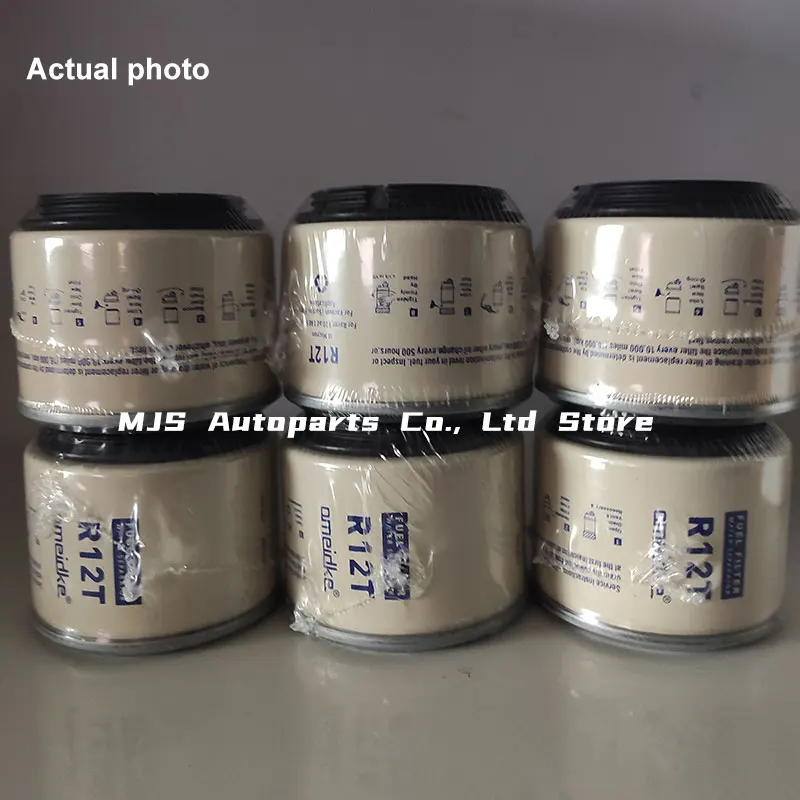 (2 قطعة/4 قطعة/6 قطعة) R12 R12S R12T فاصل للمياه عن الوقود فلتر ل Racor 140R 120At S3240 Npt Zg1/4-19 SFC-8801-10 فلتر عنصر