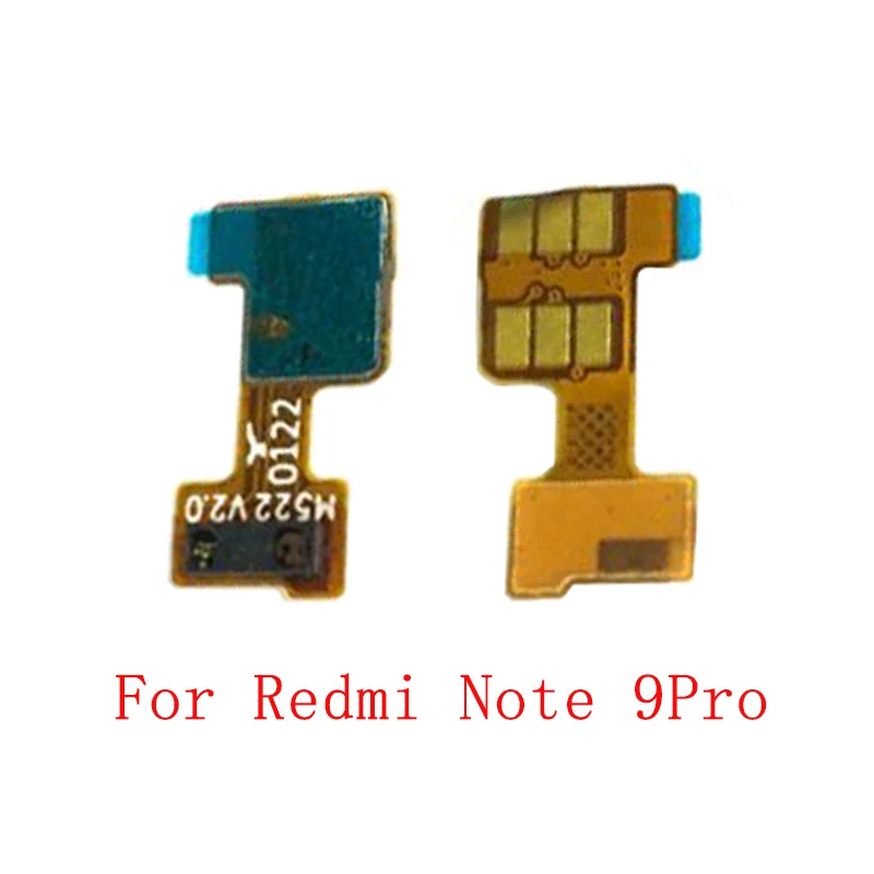 가벼운 근접 센서 플렉스 리본 Xiaomi Redmi 참고 9 9Pro 8 8Pro 8T 10X K20 K30 Redmi 8 7 6 9 9C 근접 센서 플렉스