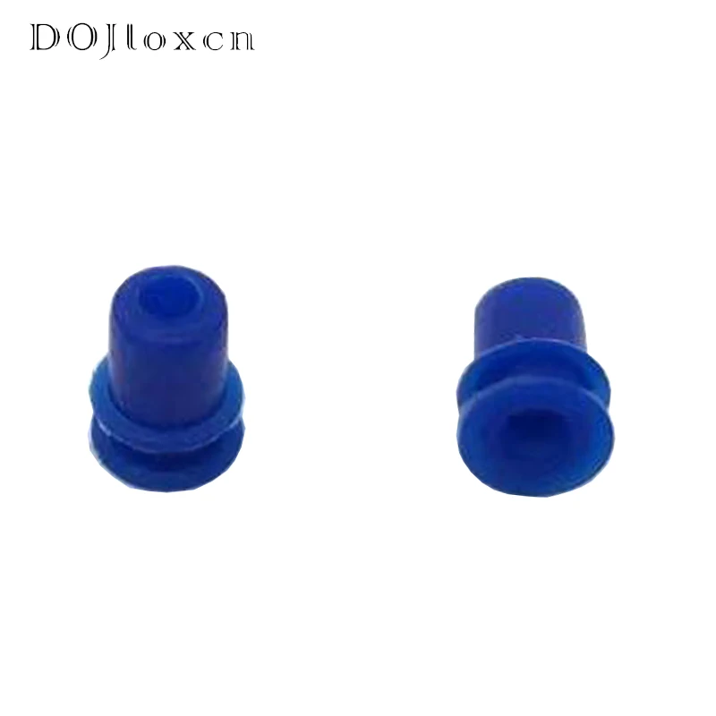 20-1000 Pcs 1.5mm Car Wire Connector Waterproof Ring Circle Rubber Seal Hollow Plug Silicone Sheath Cap For VW Tyco Etc