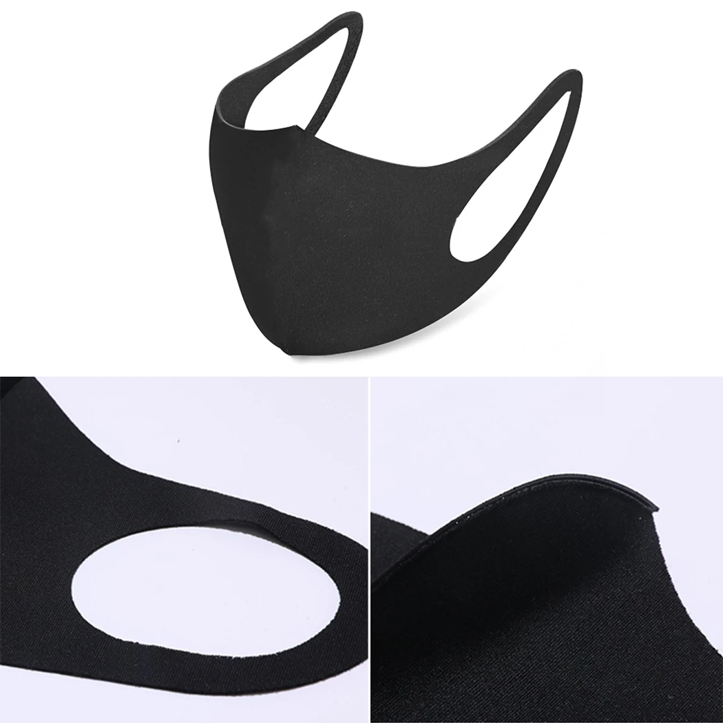 9pcs Anti Dust Mask Anti Pullution Protection Face Mask with Earloop Washable Men/Women/Children Windproof Mouth Mask