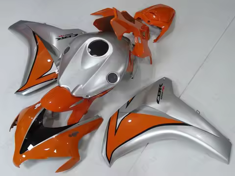 Fireblade 2010 Motorcycle Fairing CBR 1000 RR 08 09 Body Kits CBR 1000RR 2008 - 2011 Fairings Orange Silver