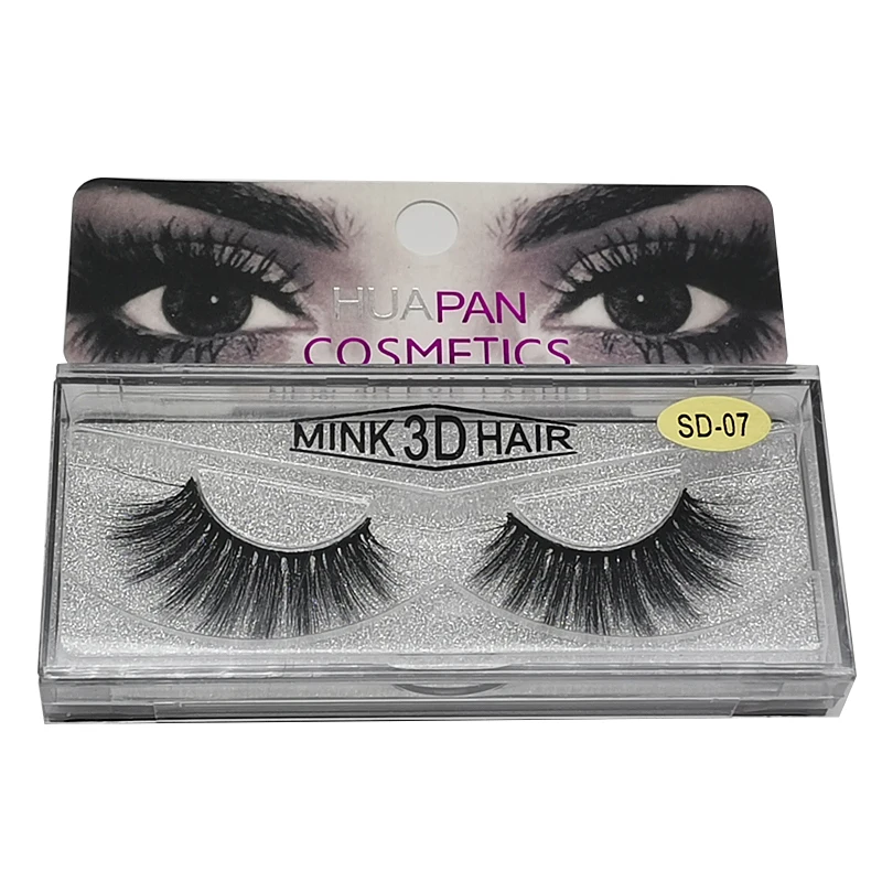 

3d Mink Eyelashes Soft Long Multi-layer Thick False Lashes Full Strip Lashes 3d Wholesale Vendor Bulk Cilios Postiços