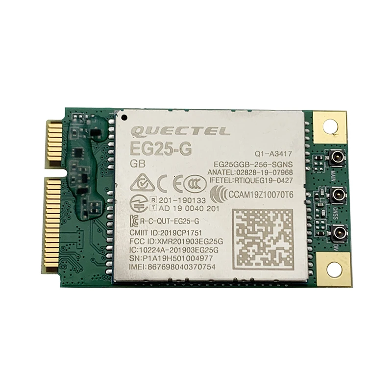 

Quectel EG25GGB-MINI PCIE without sim card EG25-G Mini Pci-express EG25GGB-256-SGNS Global band of EC25 EC25-AU EC25-MX EC25-A