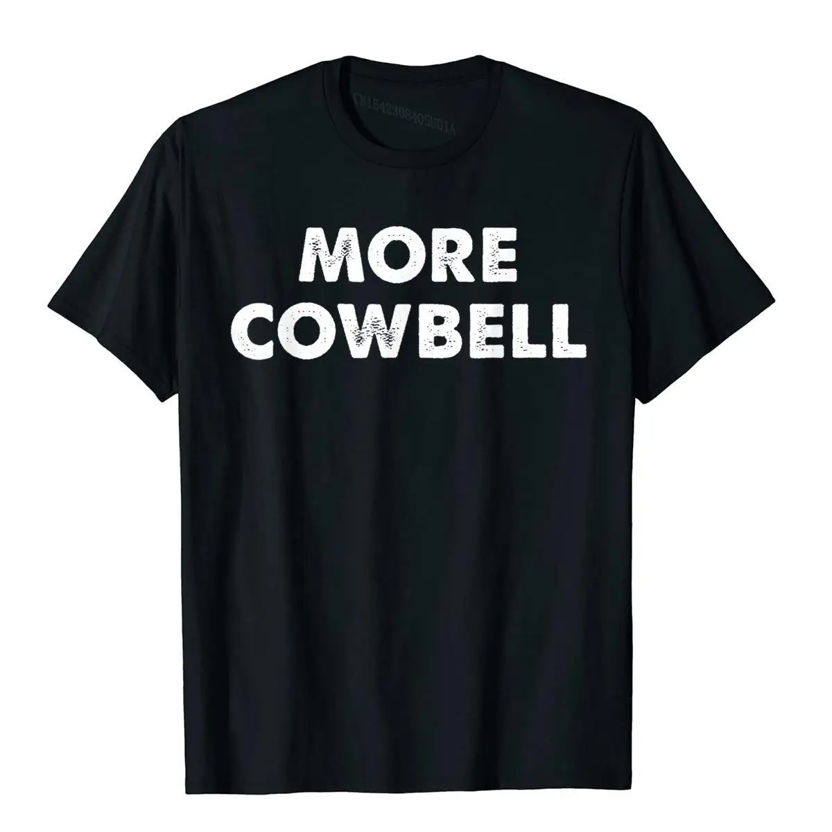 More Cowbell T-Shirt Moto Biker Cotton Mens T Shirt Slim Fit Discount T Shirt Christmas Clothing Aesthetic