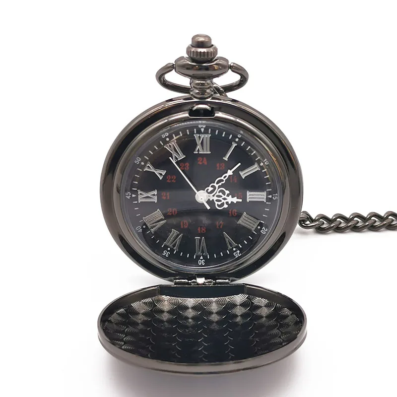 Fashion To My Granpa Quartz Pocket Watches Necklace Chain Pocket Watches for Mens Womens Boys Gifts