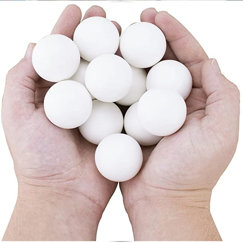 Pelotas de fútbol de mesa de 36mm, recambio de juego de sobremesa oficial, color blanco, 10 unidades