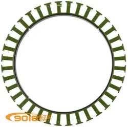 10010 Large-Diameter Disk Brushless DC Motor-Generator Stator Core