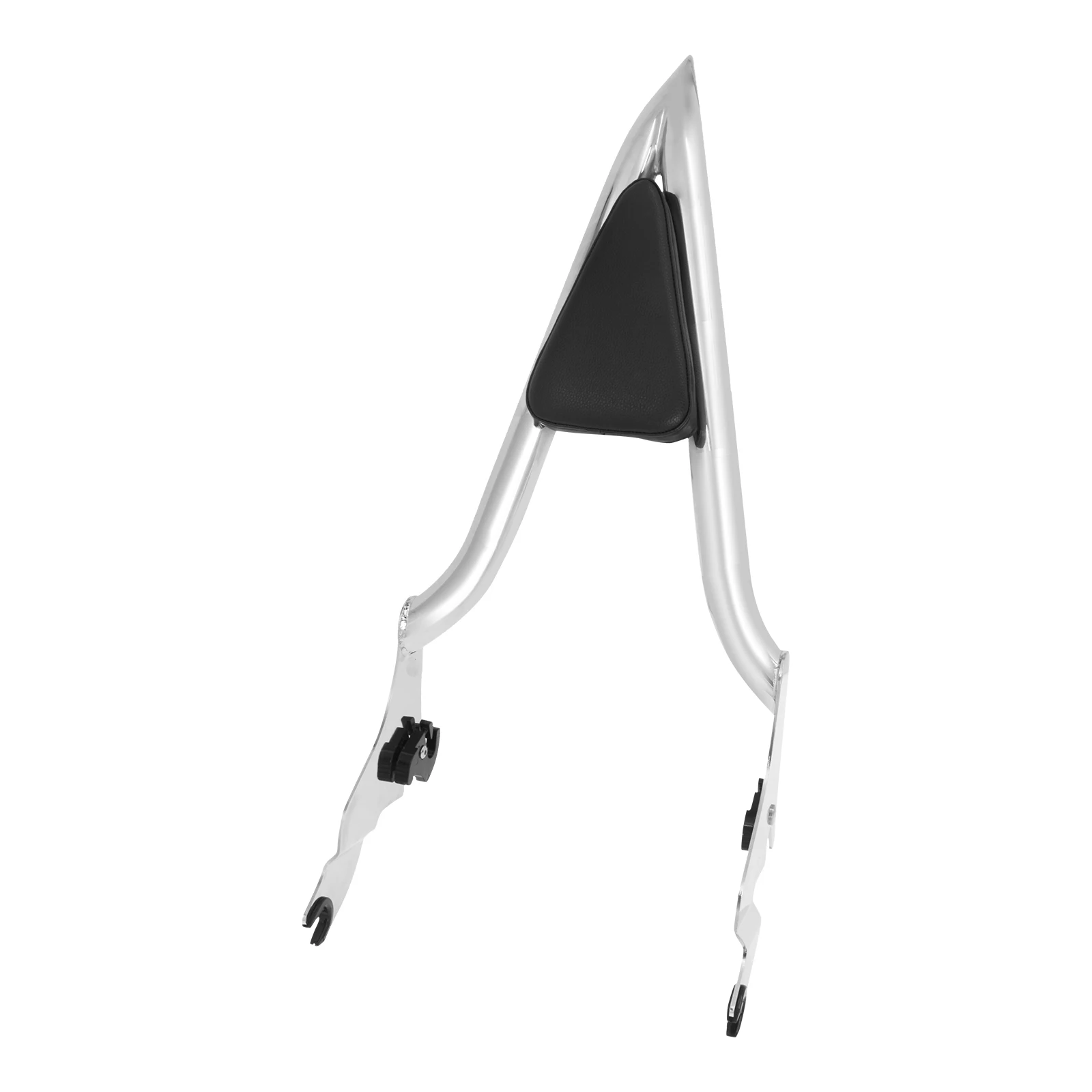 Motocicleta Destacável Sissy Bar, Chrome Encosto Traseiro Do Passageiro para Harley Touring Road King Electra Street Glide CVO 2009-2021