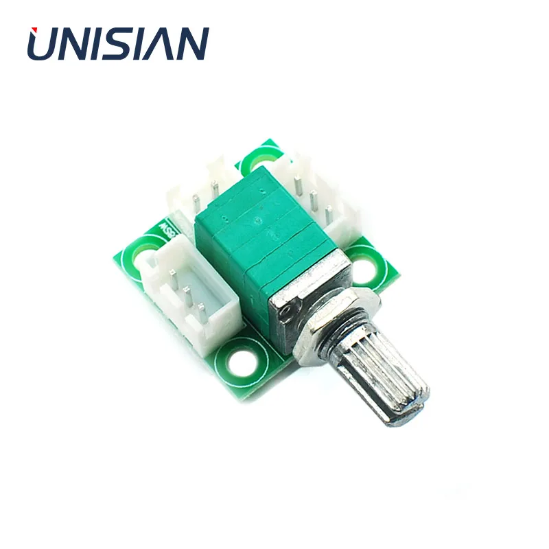 UNISINA Audio control board with Potentiometer Switch Sound volume adjustor single input to output Connector module