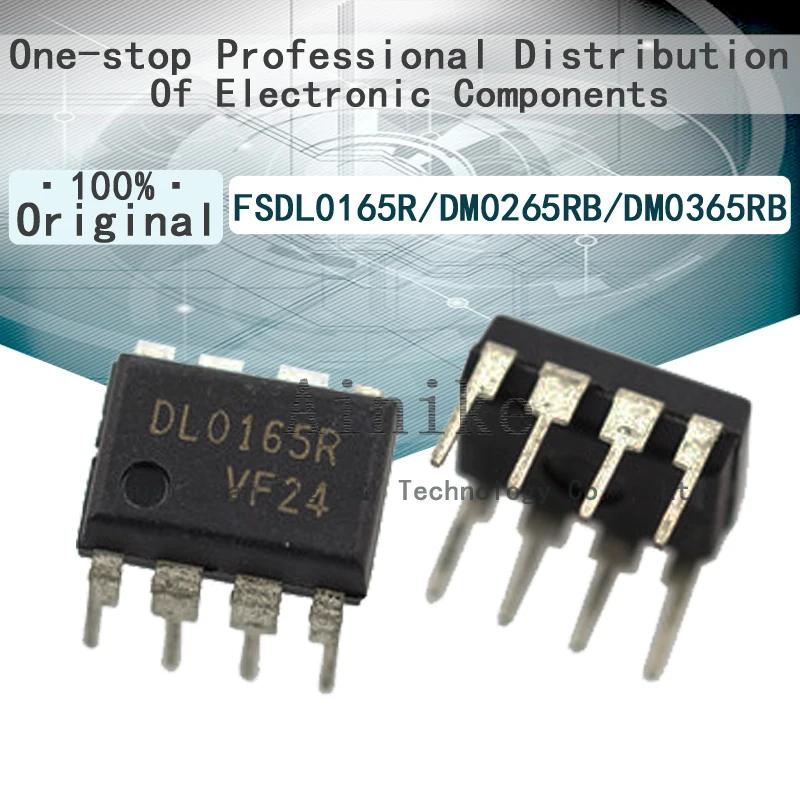 10/Pcs New Original DL0165R FSDL0165R DM0265R DM0265RB DM0365R DM0365RB DIP-8 Straight plug 8-pin power management IC chip