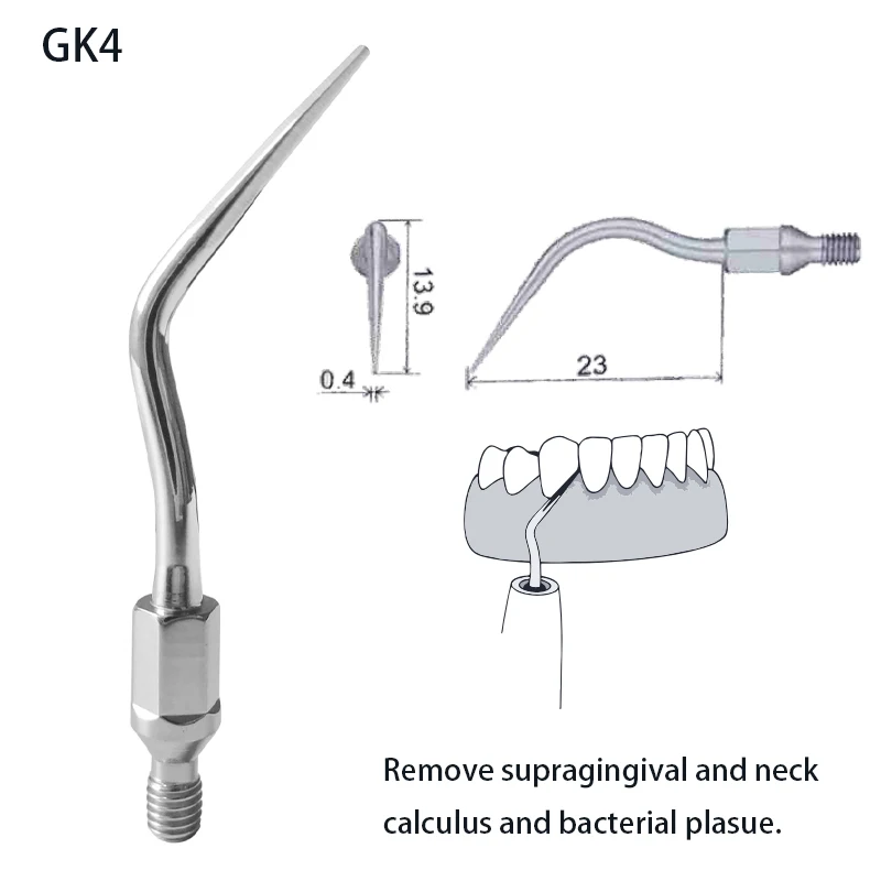 VV Dental  Air Scaler Tips GK1 GK2 GK3 Untrasonic Scaler Scaling for Kavo Air Scaler Handpieces Dental Equipment KC1 KC2 KC3 KC4