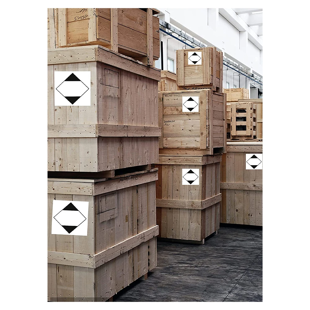 2 Inch 500 Pcs Vierkante Label Verzending En Verzending Label Permanente Sticker Voor Carton Markering