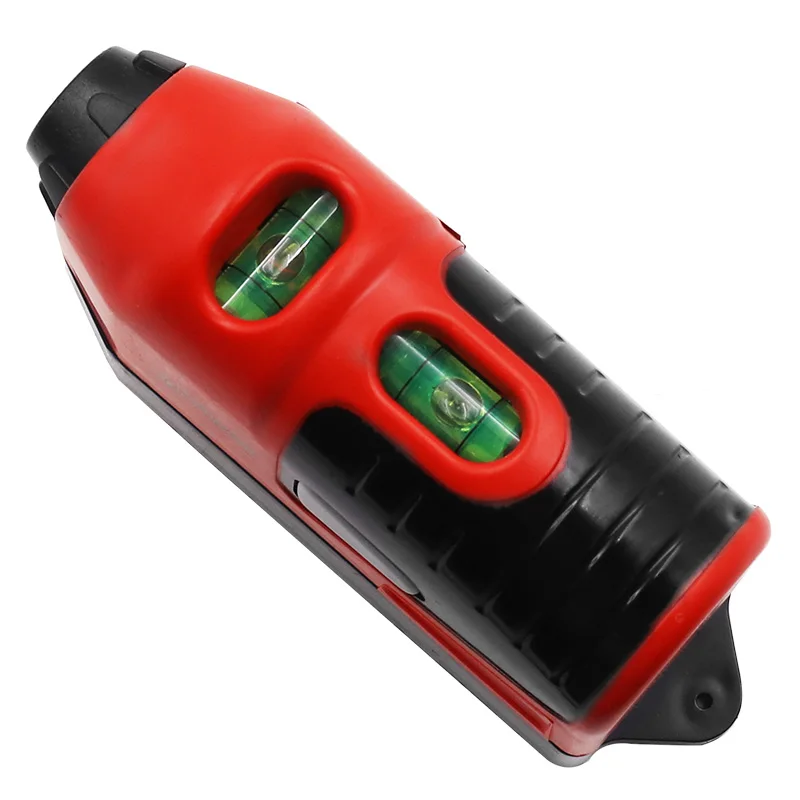 Mini vertical bubble level, laser level laser guided horizontal line measurement tool