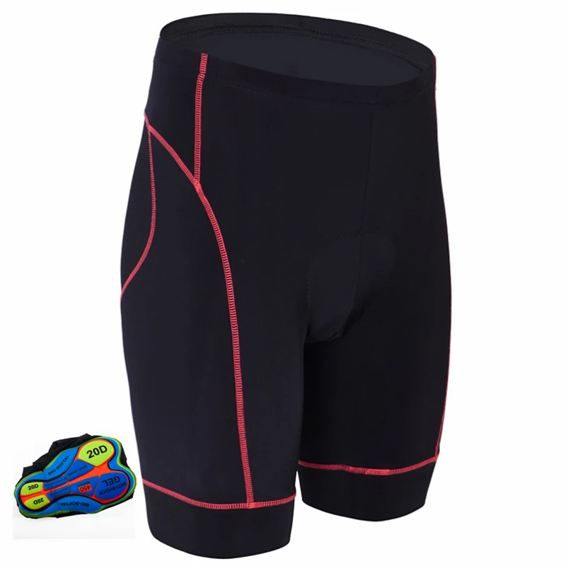 

Tights Sports Wear Bycicle Clothes Pro Team 20D Gel Padded Cycling Shorts Men Bicycle short Pants Mtb Bike Trousers