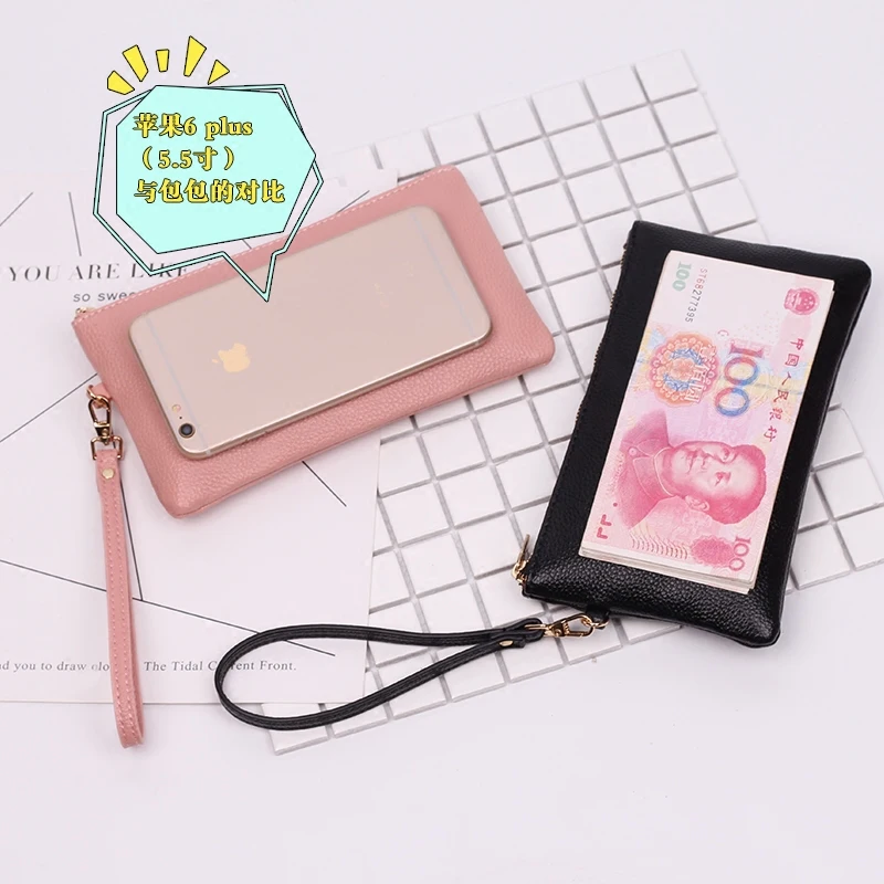 Luxury Brand Pencil Case Top Design Pencil Bag Zipper Mobile Phone Small Bag 1PCS