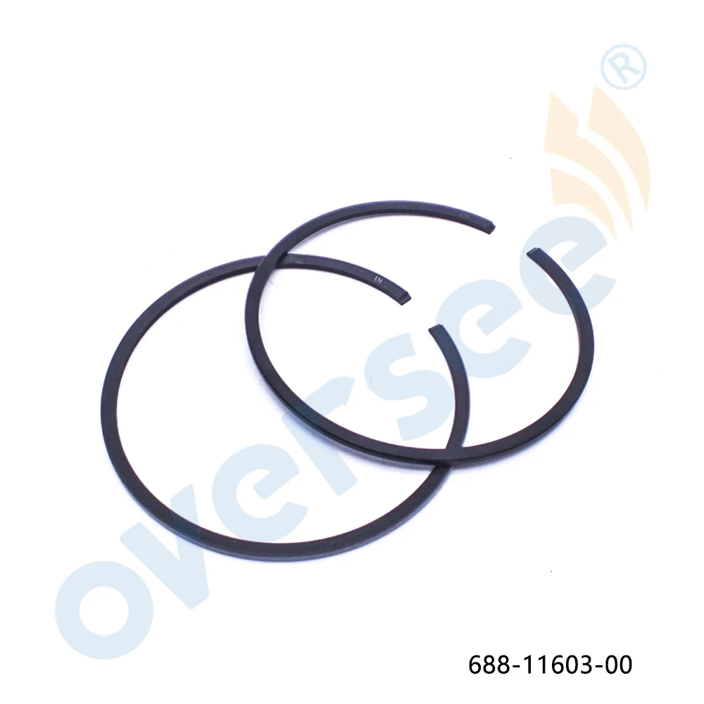 688-11603 Piston Ring STD For Yamaha Outboard Parts 2T Parsun 75HP 85HP 90HP T85 688-11603-A0 688-11603-00 82mm