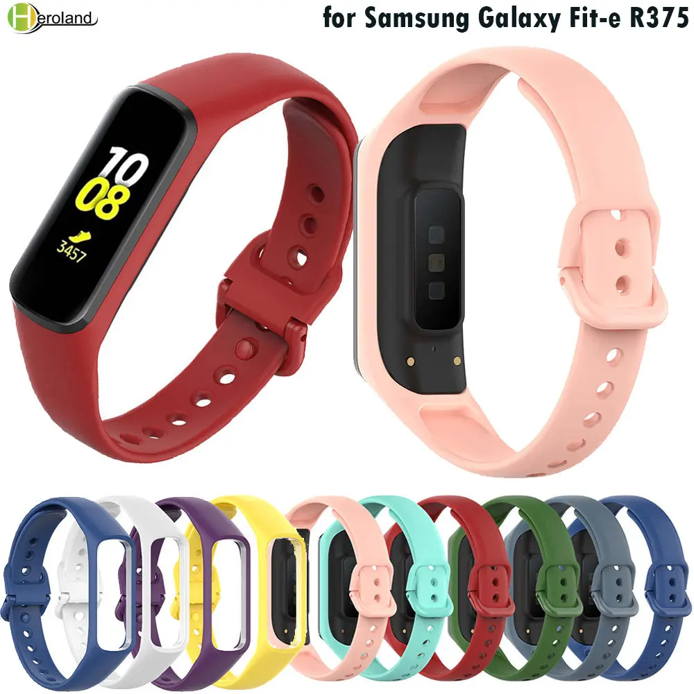 Galaxy Fit-e R375 스마트워치 밴드 교체용 실리콘 밴드 추천 및 실전 사용 리뷰