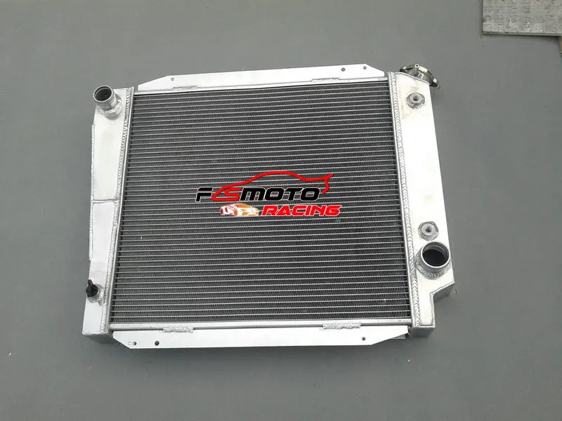 3 Row All Aluminum Radiator Cooling For Ford Broncn 289/302 5.0L V8 67 68 69 AUTO AT/MT Manual