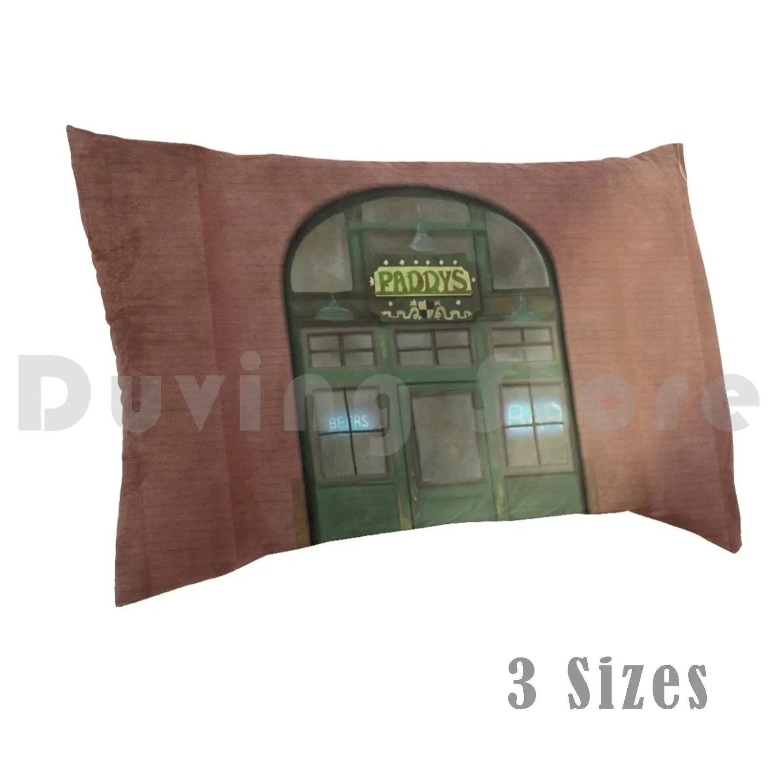 Paddys Pub From It's Always Sunny Pillow Case Printed 50x75 Its Always Sunny Philadelphia Paddys Pub Bar Tv