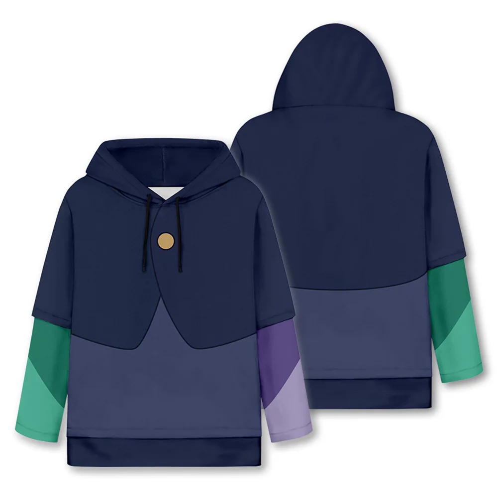 Sudadera con capucha de Luz Noceda para hombre y mujer, ropa con estampado 3D de The Owl, de dos piezas falsas, informal