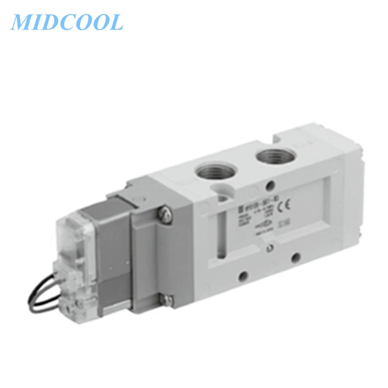 Solenoid Valve Pilot Operated 5 Port Terminal / Grommet VF VF5000 Series VF5120 VF5220 VF5120/VF5220-5DZ1/5DD1/5DZD1/4DD1-03