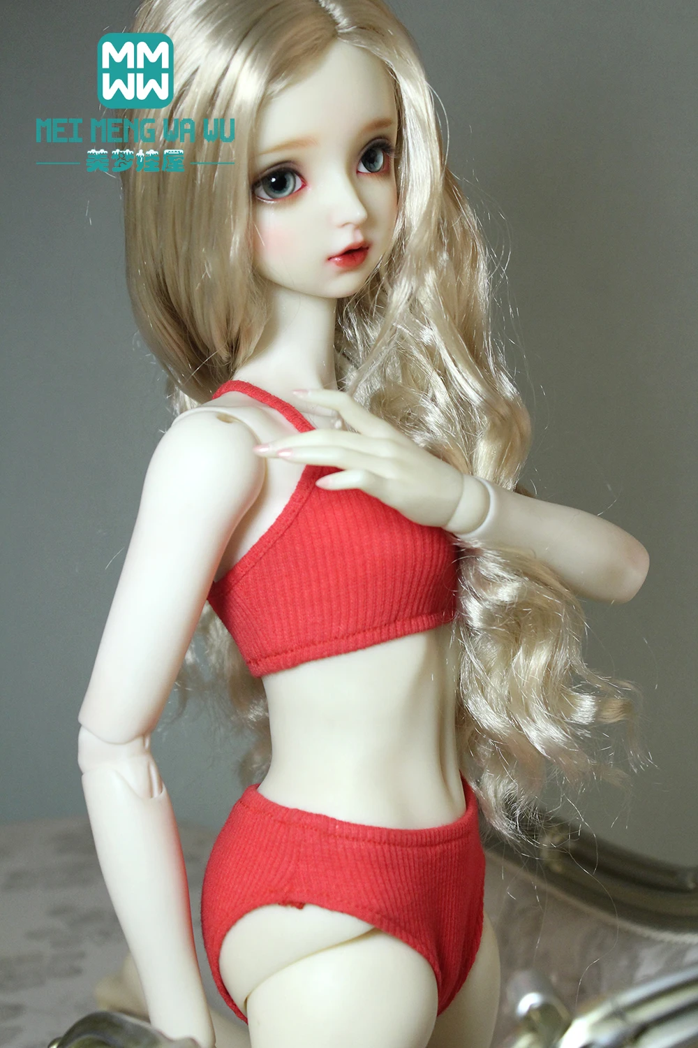 BJD ตุ๊กตาเสื้อผ้าอุปกรณ์เสริม28-60ซม.1/3 SD DD ของเล่น Ball Jointed ตุ๊กตาแฟชั่น Multicolor Suspender ชุด