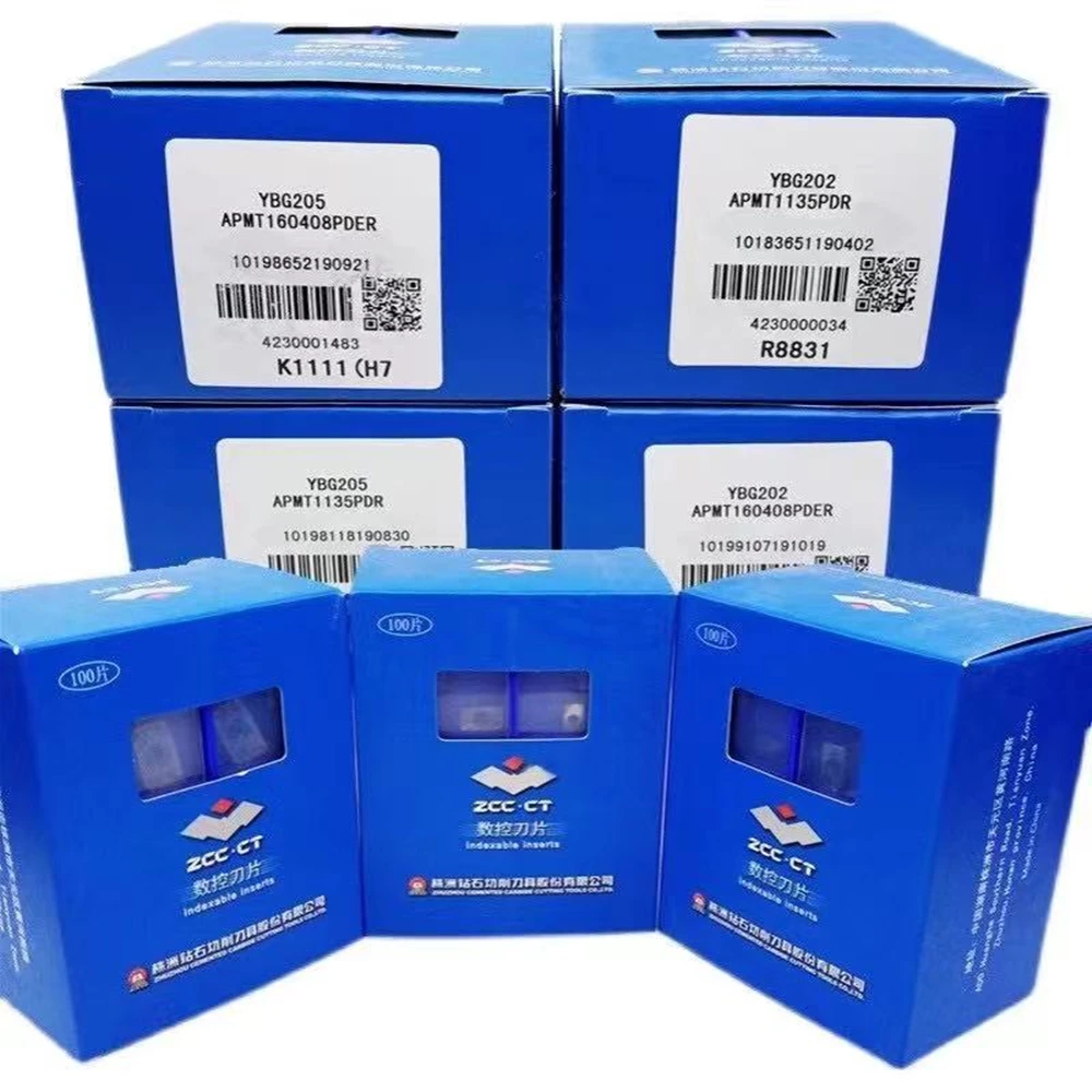 APMT1135PDR APMT160408PDER YBG202 YBG205 100% 오리지널 Zcc.ct APMT1135 APMT1604 카바이드 인서트