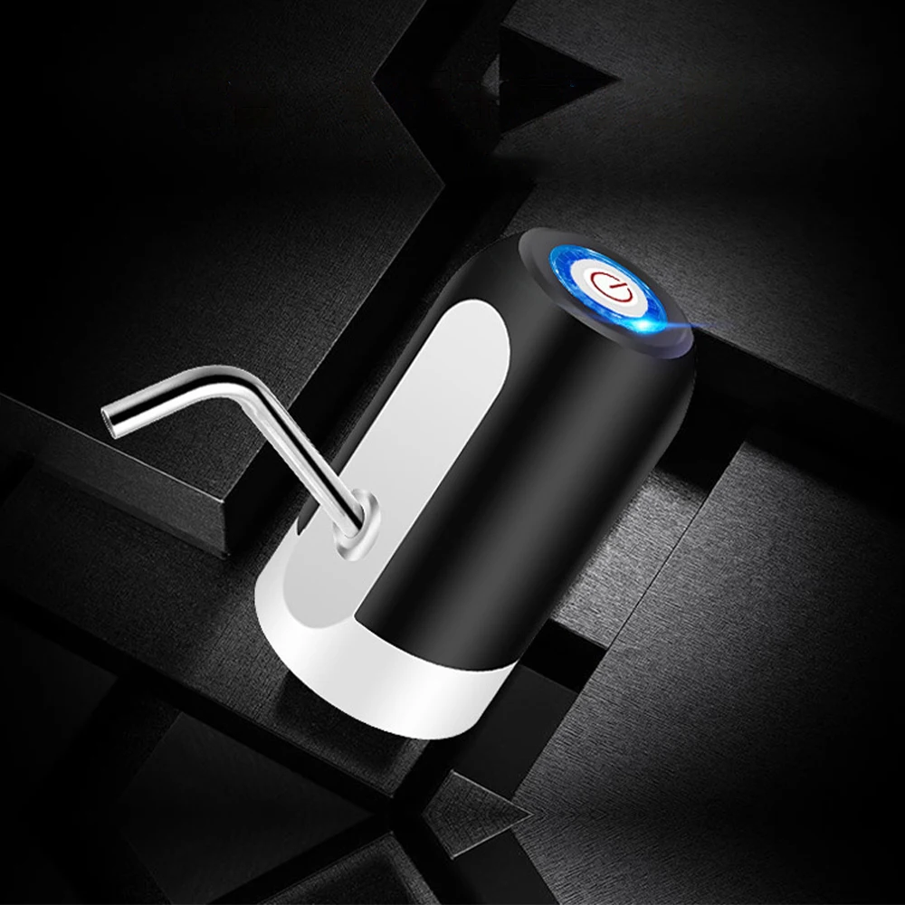 Pompa per bottiglia d\'acqua ricarica USB distributore automatico di acqua elettrico pompa per bottiglia pompa per acqua interruttore automatico