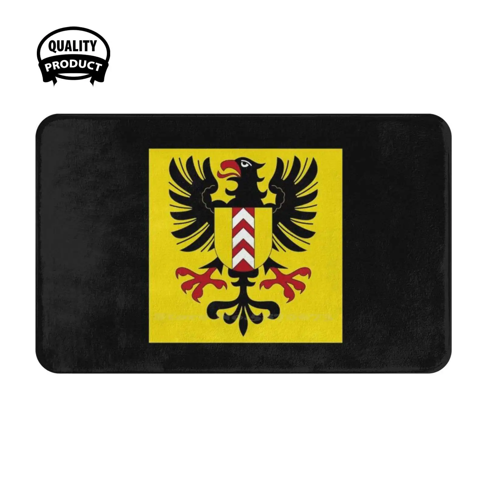 Neuchatel Coat Of Arms , Switzerland Soft Cushion Home Carpet Door Mat Car Rug Neuenburg Nuovocastello Neufchatel Canton Of