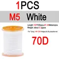 1pcs M5 White