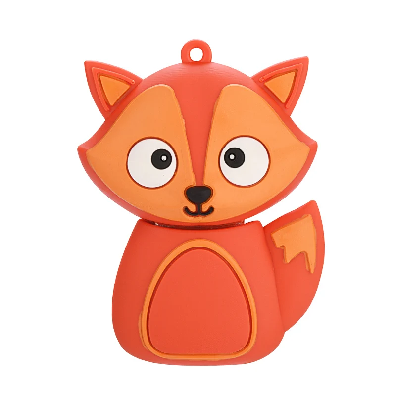 USB Flash Drive 32G Funny 64GB USB Flash Drive 4gb 8gb 16gb Memory Stick Cards Mini Pen Drive 128gb bee fox owl