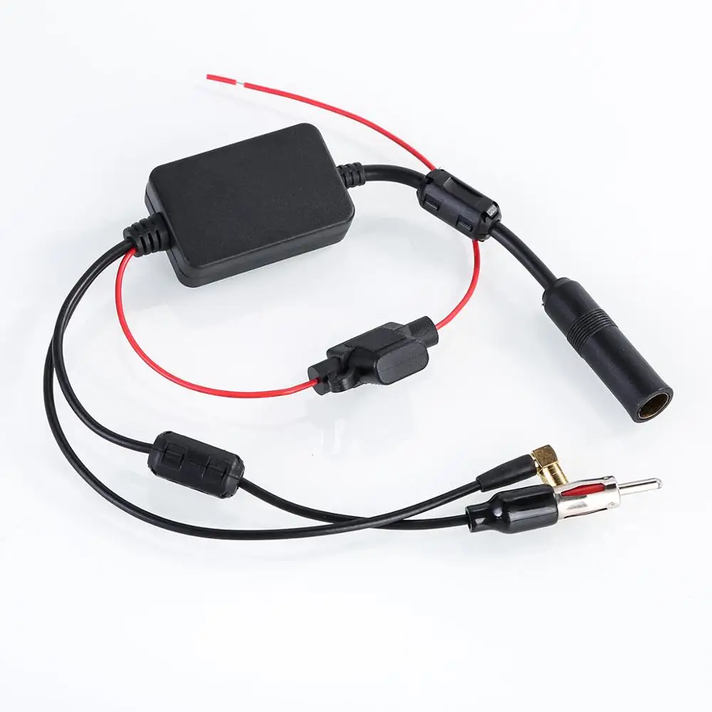 ANT-208PLUS Para Coche 3 En 1 Universal De 12V, Radio FM, Antena De Señal AM DAB, Amplificador De Antena FM 4