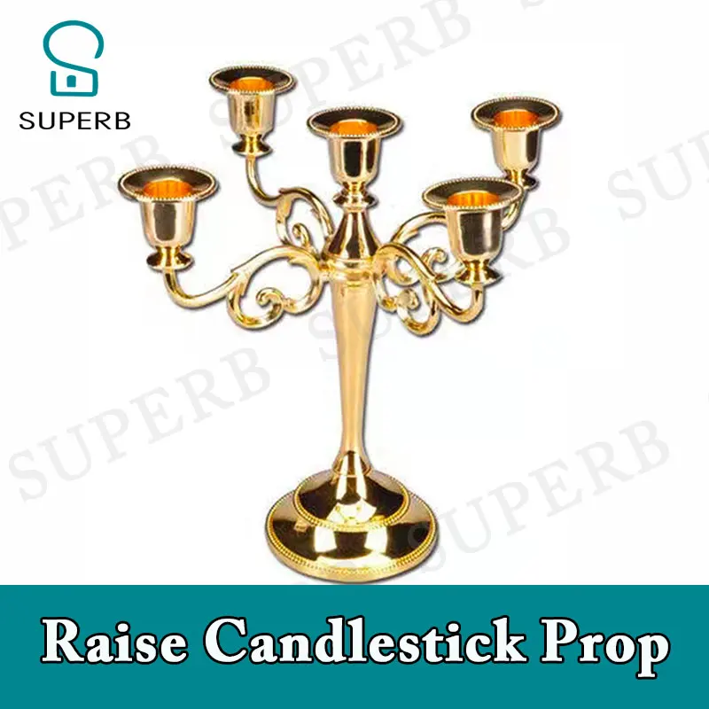 

Superb escape room prop raise candlestick prop raise the overturned candleholder to unlock golden and sliver 1987 chamber prop