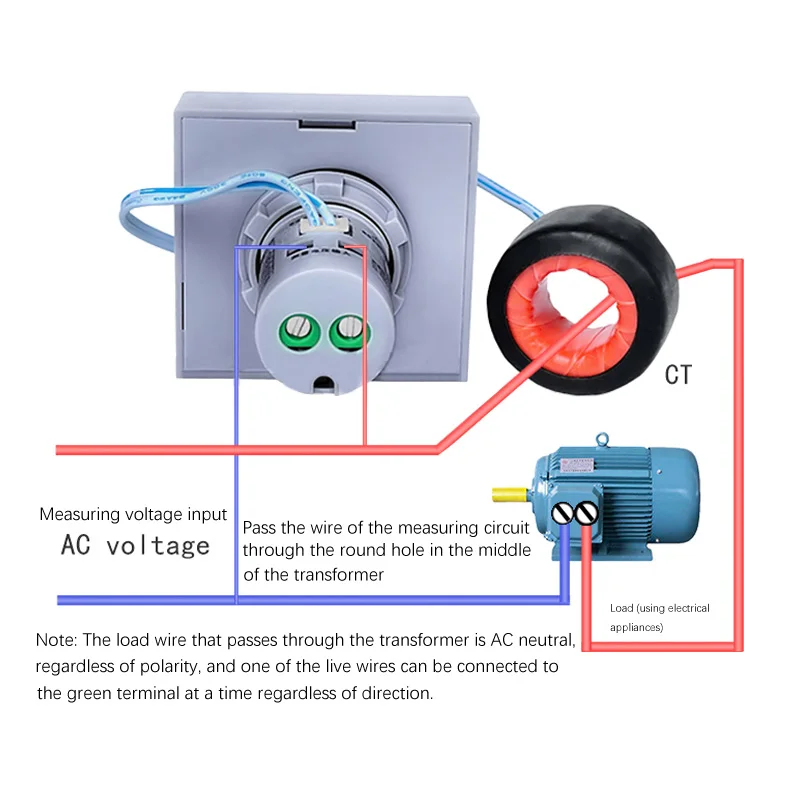 220V 380V LCD cyfrowy wyświetlacz wielofunkcyjny miernik aktywnych Watt-licznik godzin inteligentna moc zasilania monitora pamięci