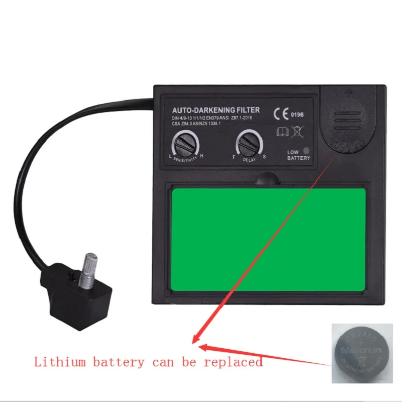 

Автоматический затемняющий фильтр на солнечной батарее, маска для сварки/маска для полировки/шлем/сварочная крышка/линза для сварки/маска для глаз для сварочного аппарата/инструмент для полировки