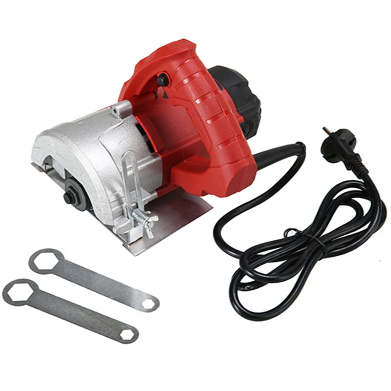 220V Small Portable Wooden Tile Cutting Machine Stone Cutting Machine Marble Machine Hydro Electric Chainsaw Grooving