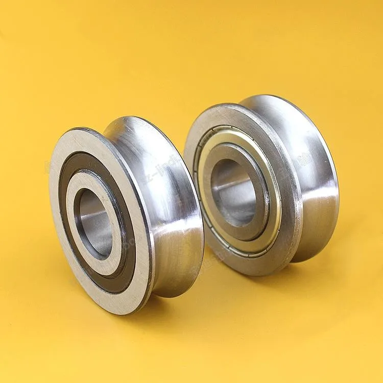 10 Stück LFR50/8-6 LFR50/8-8 NPP KDD U-Nut-Rollenlager LFR50/8 ZZ 2RS 8*24*11 mm Laufbahn 6mm / 8mm Welle – Detail 1