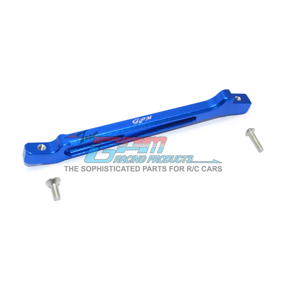 GPM ARRMA 1/8 KRATON SENTON TYPHON NOTORIOUS OUTCAST 6S Metal Aluminum front steering pressure plate support tie rod AR320446