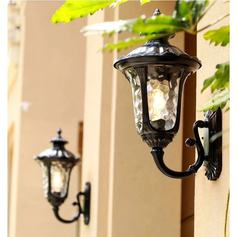 Modern Minimalist Outdoor Waterproof Wall Lamp Decoration Villa Courtyard Garden Balcony Living Room Aisle Corridor