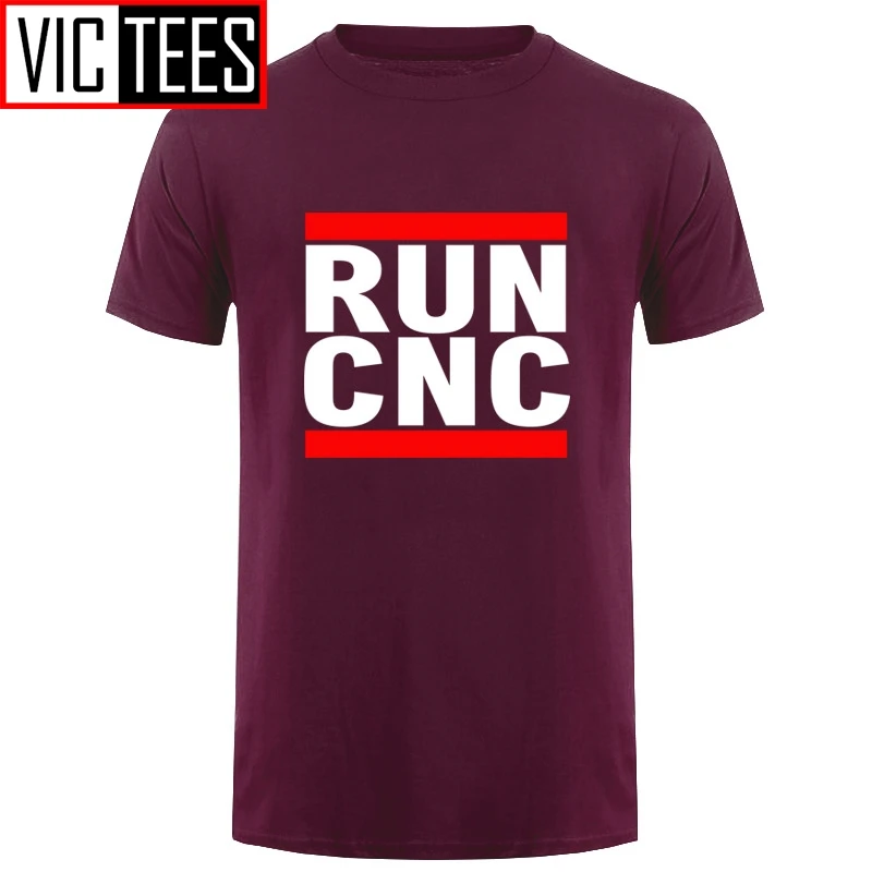 Men Run CNC Black T-shirt CNC Machinist Code Turner Mill Cool Casual pride t shirt Unisex Fashion tshirt free shipping funny