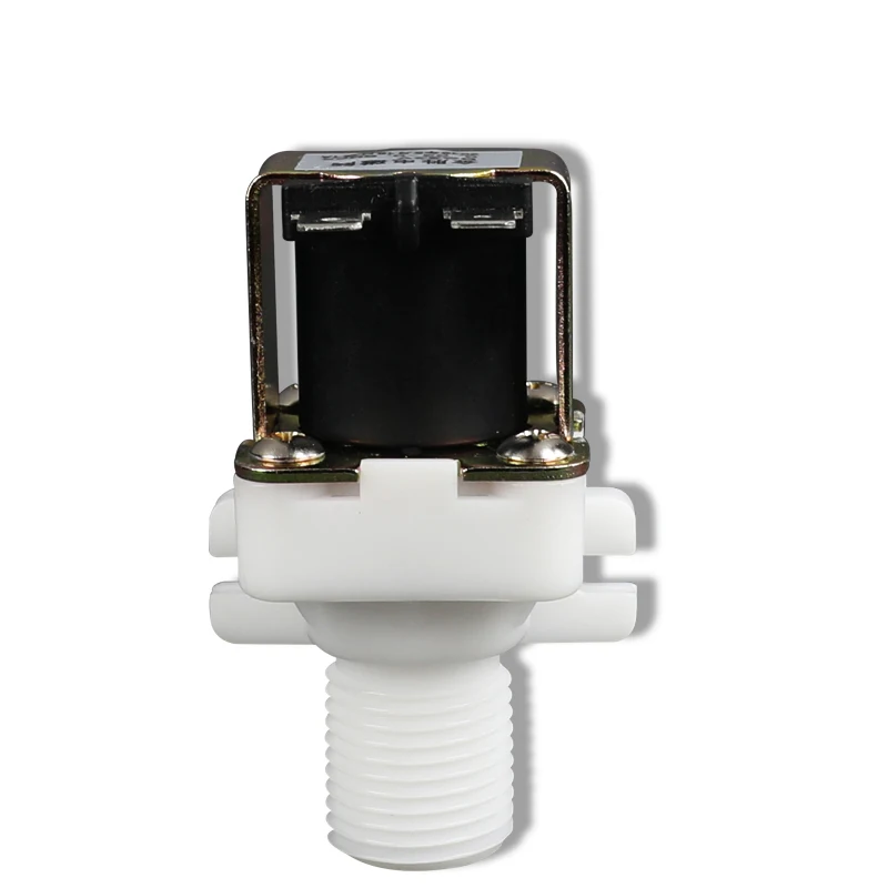 1/2' Kunststoff-Motor-Magnetventil mit hoher Temperaturbeständigkeit 100 ℃ Trinkbrunnen Rechtwinkliges Magnetventil 12V 24V 220V – Detail 4