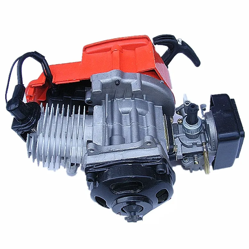 2 Stroke Pull Start Engine 25H Sprocket Motor Transmission Air Filter For 49cc Mini Pocket Pit Quad Dirt Bike ATV 4 Wheel